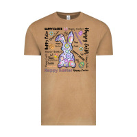 Vintage Camel Happy Easter Vintage Tee - CowhideDigitalArt