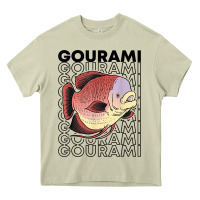 Mossy giant gourami fish 80's monster fish keeper tropical fish t shirt Heavy Core Tee - linhVisuals