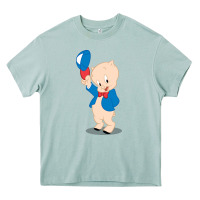 Arona porky pig Heavy Core Tee - linhVisuals