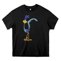Black road runner Heavy Core Tee - linhVisuals