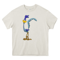 Cream road runner Heavy Core Tee - linhVisuals