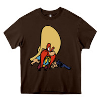 Chocolate Brown sam yosemite Heavy Core Tee - linhVisuals
