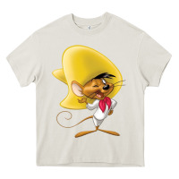 Cream speedy gonzales Heavy Core Tee - linhVisuals