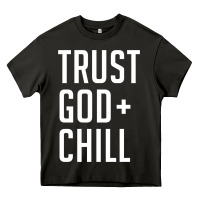 Asphalt trust god and chill tee vintage pullover hoodie Heavy Core Tee - linhVisuals