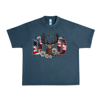 Midnight Navy Best Dad Ever Urban Heavy Tee - CowhideDigitalArt