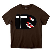 Chocolate Brown bullet bill Heavy Core Tee - linhVisuals