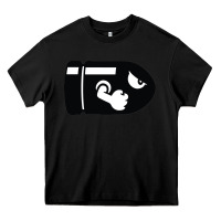 Black bullet bill Heavy Core Tee - linhVisuals
