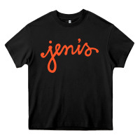 Black Jenis Ice Creams Heavy Core Tee - linhVisuals