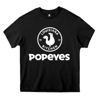 Black Popeyes Heavy Core Tee - linhVisuals