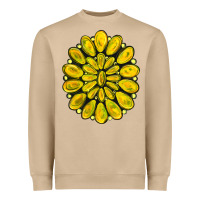 Mushroom yellow  gemstone jewelny Heavyweight Sweatshirt - RanaPortraitStore