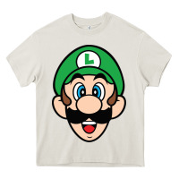 Cream luigi Heavy Core Tee - linhVisuals