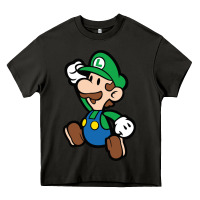 Asphalt paper luigi Heavy Core Tee - linhVisuals