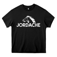 Black Jordache Heavy Core Tee - linhVisuals