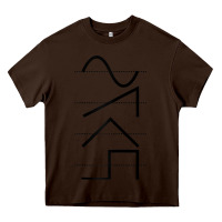 Chocolate Brown vintage analog synthesizer techno waveform   synth nerd raglan basebal Heavy Core Tee - linhVisuals