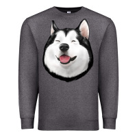 Charcoal Heather Husky Premium Sweatshirt - Jasminsmagicworld