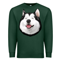Sports Green Husky Premium Sweatshirt - Jasminsmagicworld