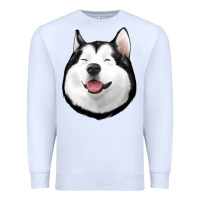 White Husky Premium Sweatshirt - Jasminsmagicworld