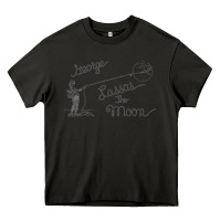 Asphalt george lassos the moon   its a wonderful life Heavy Core Tee - linhVisuals