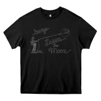 Black george lassos the moon   its a wonderful life Heavy Core Tee - linhVisuals