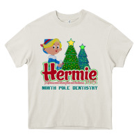 Cream hermie the elf dentistry    rudolph the red nosed reindeer Heavy Core Tee - linhVisuals