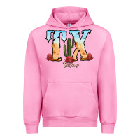 Fuchsia Pink texas cactus Urban Hoodie - RanaPortraitStore
