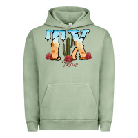 Pigment Oil Green texas cactus Urban Hoodie - RanaPortraitStore