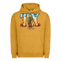 Pigment Peanut Butter texas cactus Urban Hoodie - RanaPortraitStore