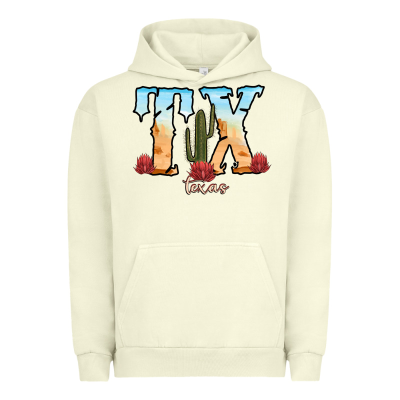 Texas Cactus Urban Hoodie by RanaPortraitStore | Teevron