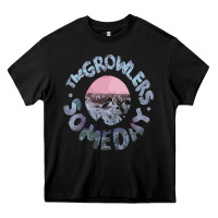 Black the growlers Heavy Core Tee - linhVisuals