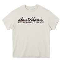 Cream ben golf hogan Heavy Core Tee - linhVisuals