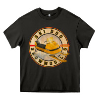 Asphalt ski doo vintage snowmobiles Heavy Core Tee - linhVisuals