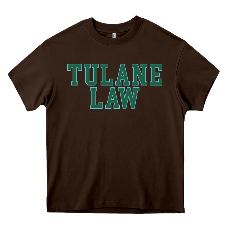 Tulane Law School Heavy Core Tee by linhVisuals | Teevron