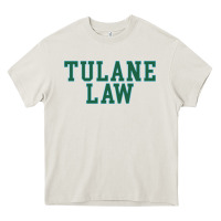 Cream tulane law school Heavy Core Tee - linhVisuals