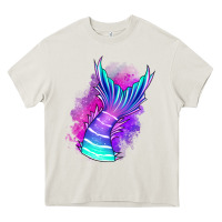Cream mermaid Heavy Core Tee - Jasminsmagicworld