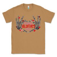 Toasted Coconut Happy Valentine's Day skeleton hands Classic Tee - FaDigitalArtStudio