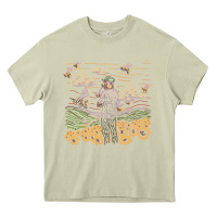 Mossy tyler the creator flower boy Heavy Core Tee - linhVisuals