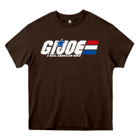 Distressed Army Green Gi Joe Heavy Core Tee | Teevron