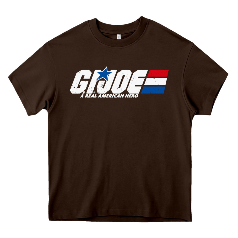 Distressed Army Green Gi Joe Heavy Core Tee by linhVisuals | Teevron