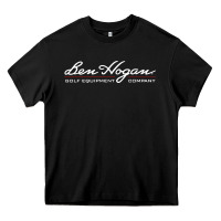 Black ben hogan Heavy Core Tee - linhVisuals