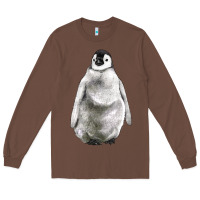 Chestnut baby penguin Long Sleeve Tee - LillyAllenDesigns