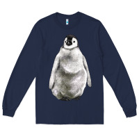 Navy baby penguin Long Sleeve Tee - LillyAllenDesigns