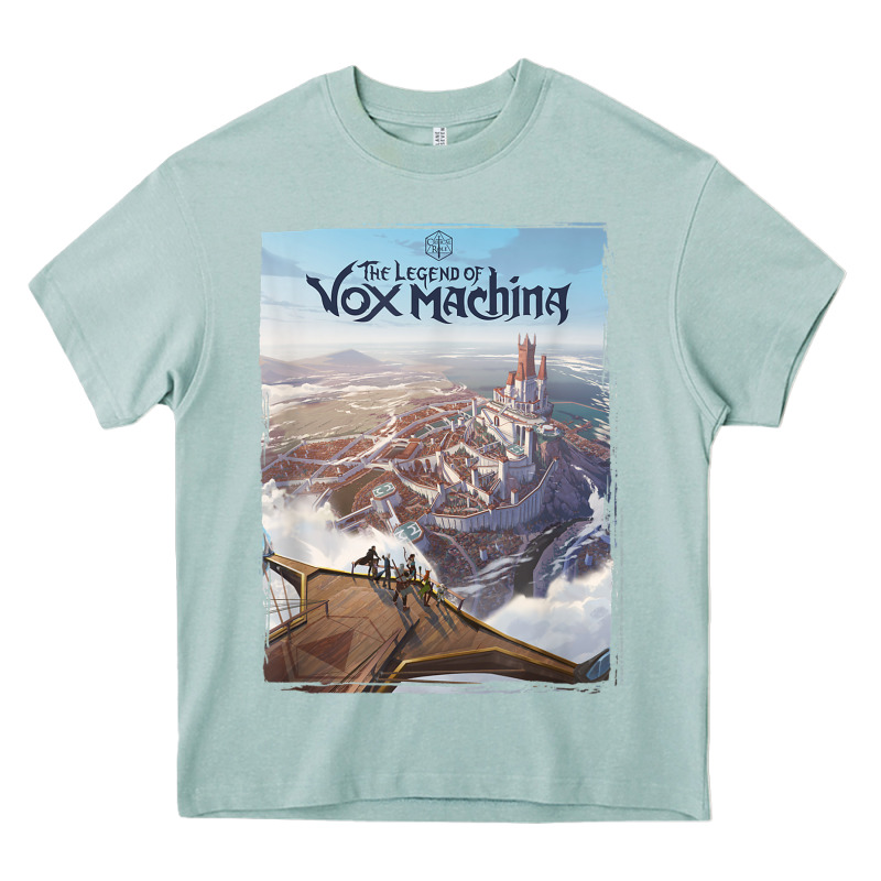 The Legend Of Vox Machina Poster Art Heavy Core Tee by linhVisuals | Teevron