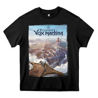 Black the legend of vox machina poster art Heavy Core Tee - linhVisuals
