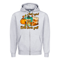 Just A Girl Who Loves Fall Zipper Hoodie | Teevron