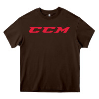 Chocolate Brown c c m hockey Heavy Core Tee - linhVisuals
