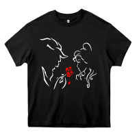 Beauty The Beast Love Heavy Core Tee | Teevron
