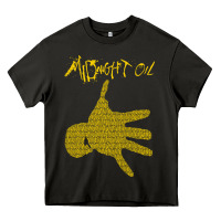Asphalt Midnight Oil colour Heavy Core Tee - linhVisuals