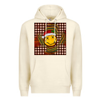 Sandshell Christmas smiley face Premium Hoodie - BarkalooDesign