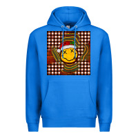 True Royal Christmas smiley face Premium Hoodie - BarkalooDesign