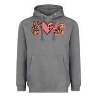 Storm Peace Love Cats Heavyweight Hoodie - Jasminsmagicworld
